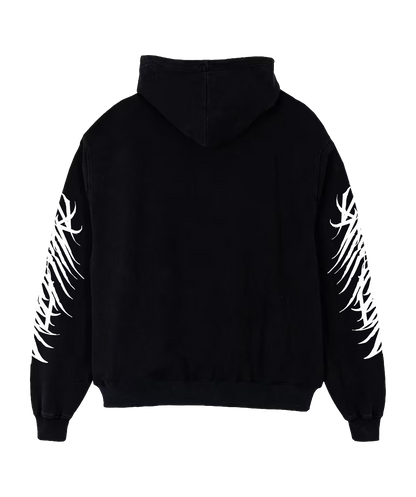 METAL FONT OVERSIZED HOODIE