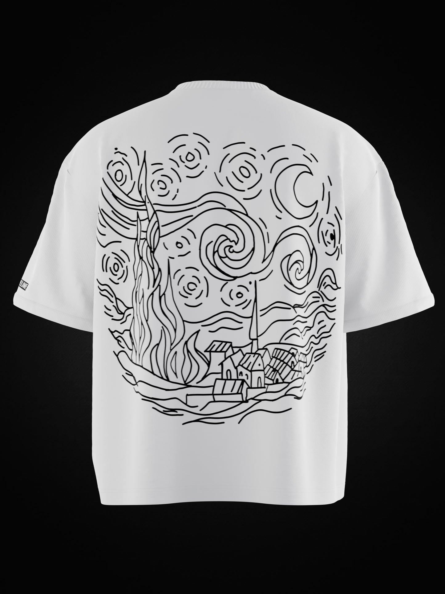 SCENERY OVERSIZED T-SHIRT