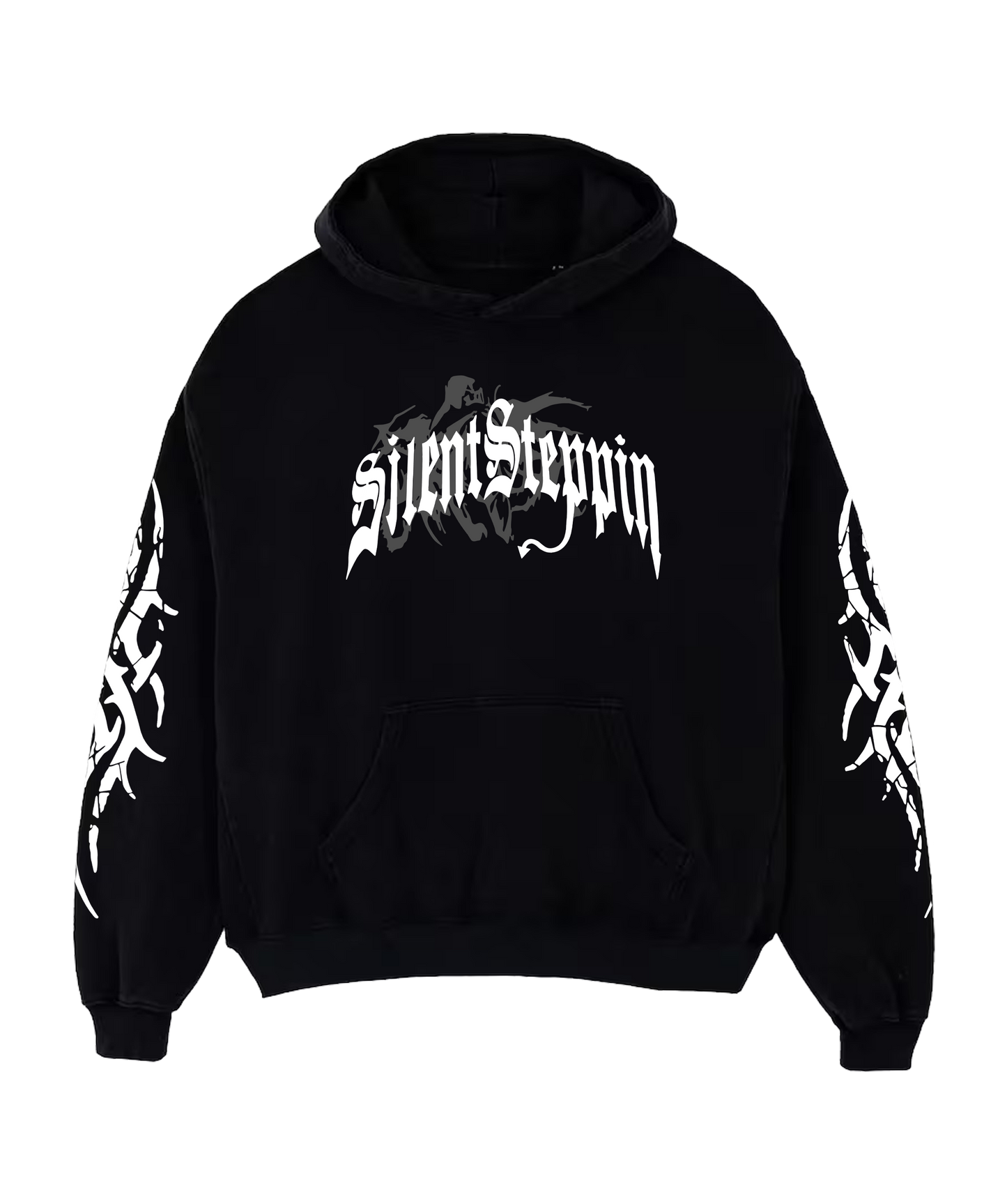 SILENT STEPPIN OVERSIZED HOODIE