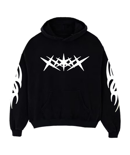 RETRO STAR OVERSIZED HOODIE