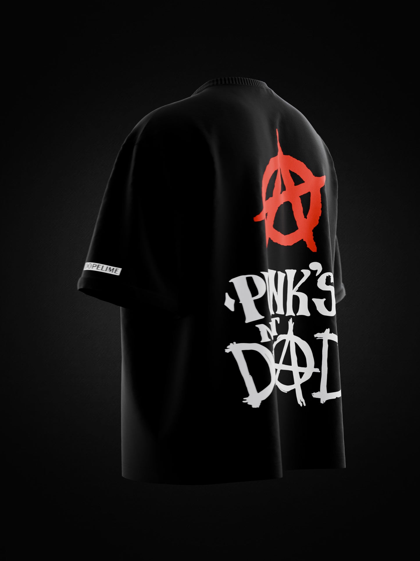 PUNK NOT DEAD OVERSIZED T-SHIRT