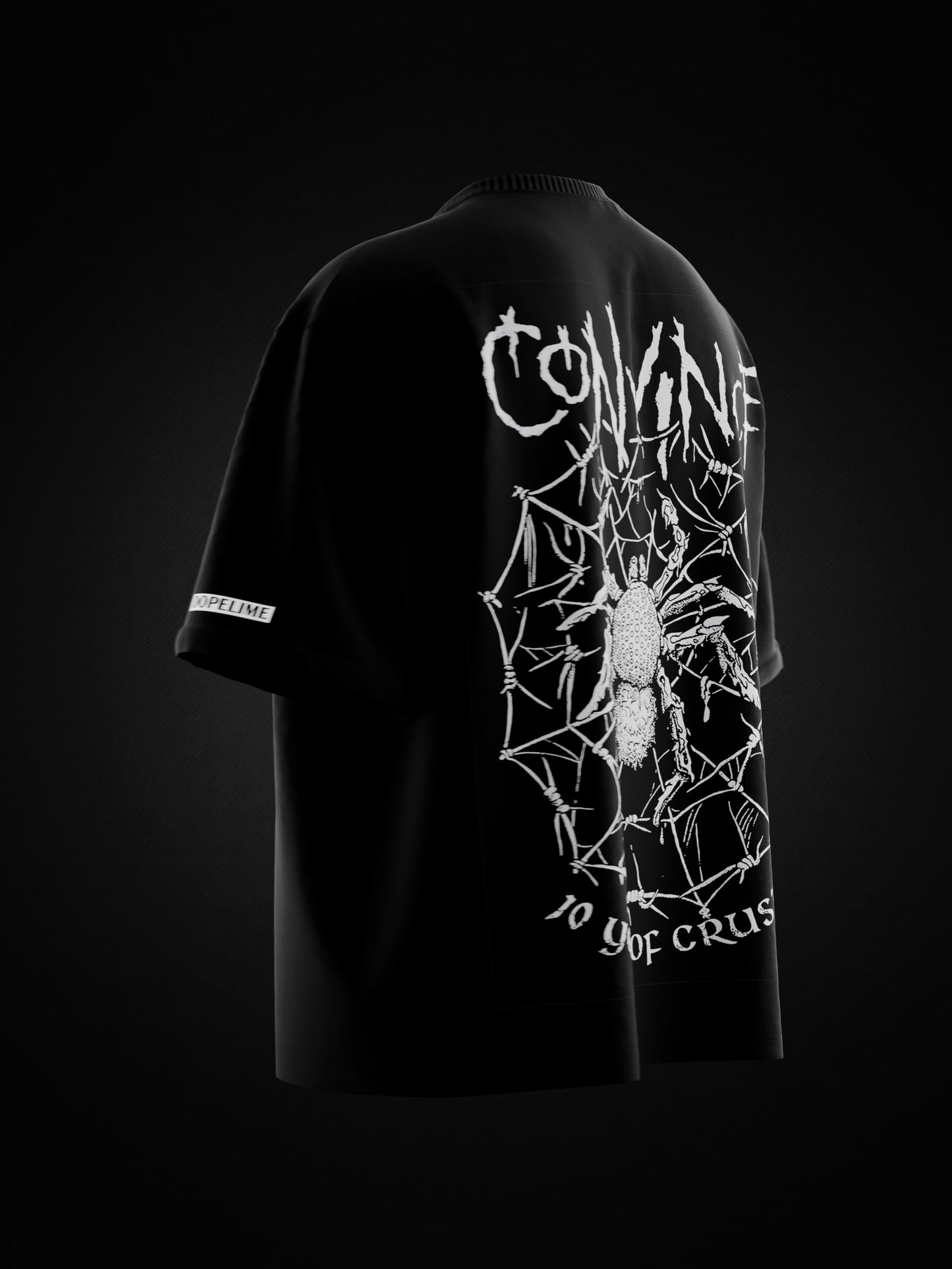 CONVINCE CURSE OVERSIZED T-SHIRT