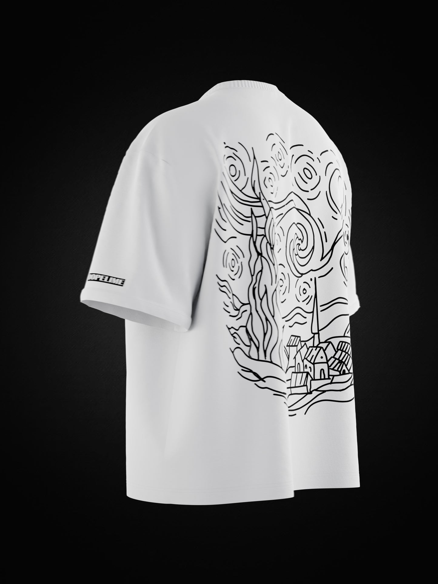 SCENERY OVERSIZED T-SHIRT